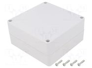Enclosure: multipurpose; X: 120mm; Y: 120mm; Z: 60mm; polycarbonate GAINTA