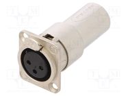 ADAPTER XLRFD 3POLE  XLRM NEUTRIK