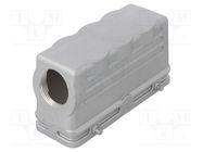 Enclosure: for HDC connectors; C146,heavy|mate; size E24; EMC AMPHENOL