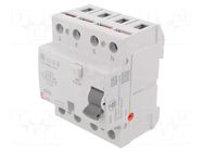 RCD breaker; Inom: 25A; Ires: 30mA; Poles: 4; 230V,400V; IP20; EFI ETI POLAM