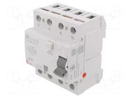 RCD breaker; Inom: 25A; Ires: 30mA; Poles: 4; 230V,400V; IP20; EFI ETI POLAM