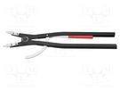 Pliers; for circlip; external; 252÷400mm; Pliers len: 570mm KNIPEX