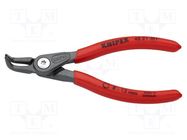 Pliers; for circlip; internal; 8÷13mm; Pliers len: 130mm; angular KNIPEX