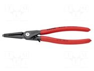 Pliers; for circlip; internal; 40÷100mm; Pliers len: 225mm KNIPEX