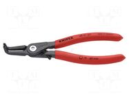 Pliers; for circlip; internal; 19÷60mm; Pliers len: 165mm; angular KNIPEX