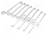 Wrench-set; box; steel; 12pcs. Workpro