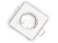 LED line® downlight MR11 square adjustable cast white
