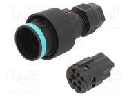 Connector: AC supply; screw terminal; male; TH405; 7÷13.5mm; 400V TECHNO