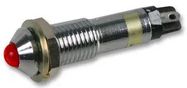 LED INDICATOR, PROM, 24VDC, RED