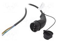 Cable: eMobility; 1x0.5mm2,3x6mm2; 250V; 11kW; IP44; single-phase HARTING