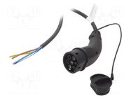 Cable: eMobility; 1x0.5mm2,3x6mm2; 250V; 11kW; IP44; single-phase HARTING