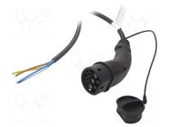 Cable: eMobility; 1x0.5mm2,3x6mm2; 250V; 11kW; IP44; single-phase HARTING