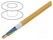 Wire; H03VV-F,OMY; 3G0.75mm2; round; stranded; Cu; PVC; textile ESPE