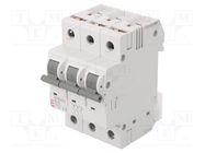 Circuit breaker; 230/400VAC; Inom: 6A; Poles: 3; Charact: B; 6kA ETI POLAM