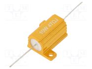 Resistor: wire-wound; with heatsink; 47Ω; 10W; ±5%; 50ppm/°C SR PASSIVES
