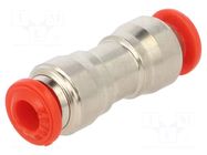 Push-in fitting; straight,inline splice; -0.99÷20bar; -20÷80°C AIGNEP