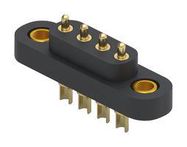 CONNECTOR, HEADER, 4POS, 4MM, SOLDER