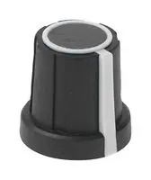 CONTROL KNOB, TPE, ROUND, 18.5MM