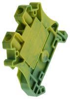 TERMINAL BLOCK, GROUND, 6.2MM, 26-10AWG