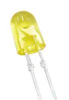 LED, ROUND, 5MM, AMBER, 6CD, 591NM