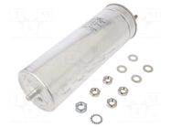 Capacitor: polypropylene; 68uF; 1700VDC; 780VAC; 60A; M12 screw KEMET