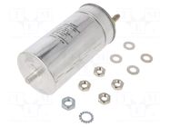 Capacitor: polypropylene; 15uF; 1700VDC; 780VAC; 35A; M12 screw KEMET