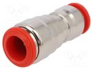 Push-in fitting; straight,inline splice,reductive; -0.99÷20bar AIGNEP