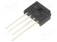 Bridge rectifier: single-phase; Urmax: 400V; If: 8A; Ifsm: 300A VISHAY