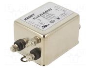 Filter: anti-interference; 300VAC; 20A; Leads: M4 screws; 300VDC KEMET