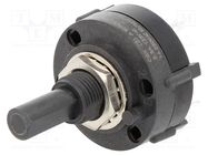 Switch: rotary; Pos: 4; SPDT; 2.5A/125VAC; 0.35A/125VDC; 90°; THT C&K