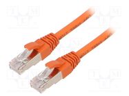 Patch cord; ETHERLINE® Cat.6a,S/FTP; 6a; stranded; Cu; LSZH; 0.5m LAPP