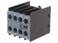 Auxiliary contacts; Size: S0,S00,S2; Leads: screw terminals SIEMENS