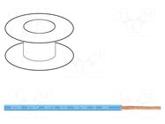 Wire; BiTOne,H07V-K; stranded; Cu; 35mm2; PVC; blue; 450V,750V; reel BITNER
