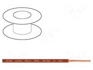 Wire; BiTOne,H07V-K; stranded; Cu; 10mm2; PVC; brown; 450V,750V BITNER