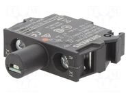 Illuminating unit; 22mm; 3SU1.5; Illumin: LED; for back plate SIEMENS