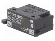 Surge arrester; varistor; Size: S0; 48÷127VAC; 70÷150VDC; 3RT20 SIEMENS