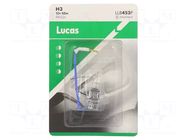 Filament lamp: automotive; PK22s; transparent; 12V; 55W; LLB LUCAS