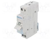 Module: toggle switch; Poles: 1; 230VAC; 25A; IP20; Stabl.pos: 3 HAGER