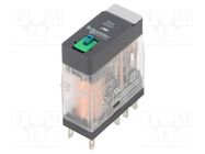 Relay: electromagnetic; DPDT; Ucoil: 12VDC; 5A; 5A/250VAC; 5A/30VDC SCHNEIDER ELECTRIC