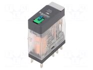 Relay: electromagnetic; DPDT; Ucoil: 12VDC; 5A; 5A/250VAC; 5A/30VDC SCHNEIDER ELECTRIC