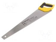 Saw; manual; wood; 7teeth/inch; TRADECUT™; 500mm STANLEY