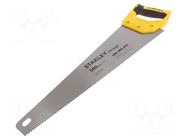 Saw; manual; wood; 7teeth/inch; SHARPCUT™; 500mm STANLEY
