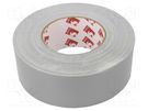 Tape: duct; W: 50mm; L: 50m; Thk: 0.26mm; silver; rubber; -20÷80°C SCAPA