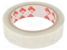 Tape: electrical insulating; W: 25mm; L: 66m; Thk: 0.05mm; acrylic SCAPA