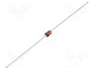 Diode: Zener; 1W; 18V; DO41; single diode; 5uA ONSEMI