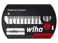 Kit: screwdriver bits; plastic cassette; Torx®; Holder: C6,3mm WIHA