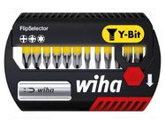 Kit: screwdriver bits; Phillips,Pozidriv®,Torx®; 25mm; 13pcs. WIHA