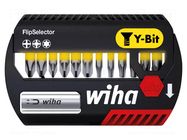 Kit: screwdriver bits; plastic cassette; Holder: C6,3mm; 25mm WIHA