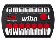 Kit: screwdriver bits; plastic cassette; Holder: E6,3mm; 49mm WIHA