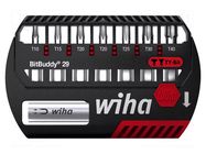 Kit: screwdriver bits; plastic cassette; Torx®; Holder: C6,3mm WIHA